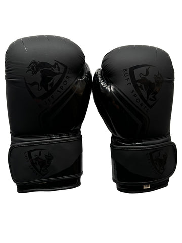 Pro Heavy Training Boxing Gloves by Buff EGO, Sparring, Muay Thai Kickboxing, Maya Hide Leather, Ventilated Palm, Long Wrist Support, Men Women 8-14oz Sizes