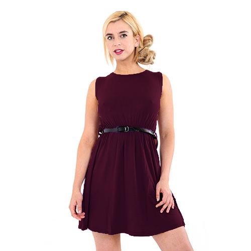 GIRLS PARTY FLORAL KIDS PLAIN BODY CO SKATER DRESS FLARED BELTED PRINTED VINE