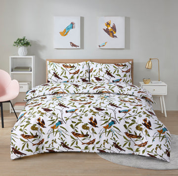 LUXURY PRINTED DESIGNS BEDDING DUVET SETS BEDDING QUILTED COVER