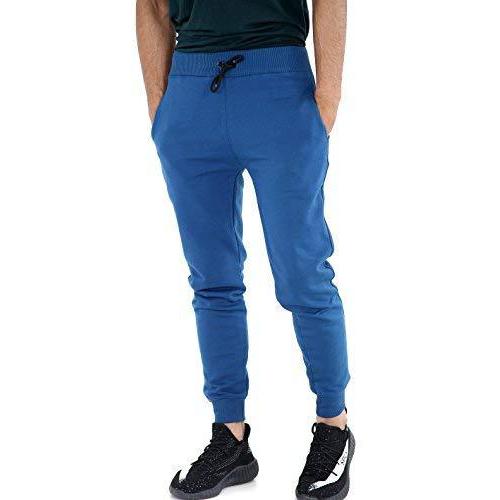 *BOYS* KIDS SCHOOL FLEECE TROUSERS JOGGING BOTTOM PANT 2-14 YEARS MID BLUE- GW FASHIONS LTD