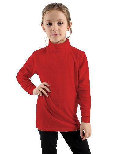 *KIDS* GIRLS BOYS POLO *HIGH NECK* TOPS LONG SLEEVE PLAIN ROLL SHIRT WINE- GW FASHIONS LTD