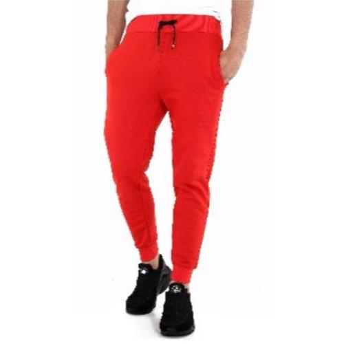 *BOYS* KIDS SCHOOL FLEECE TROUSERS JOGGING BOTTOM PANT 2-14 YEARS RED- GW FASHIONS LTD