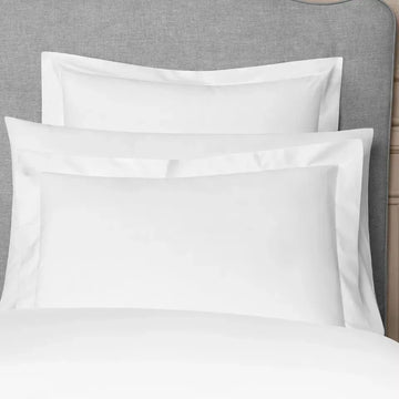 luxurious White 400 Thread Count Flat Sheet Hotel Quality Sateen 100% Cotton Bed Sheet