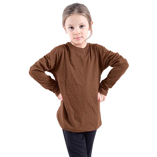 Kids 2025 brown tshirt