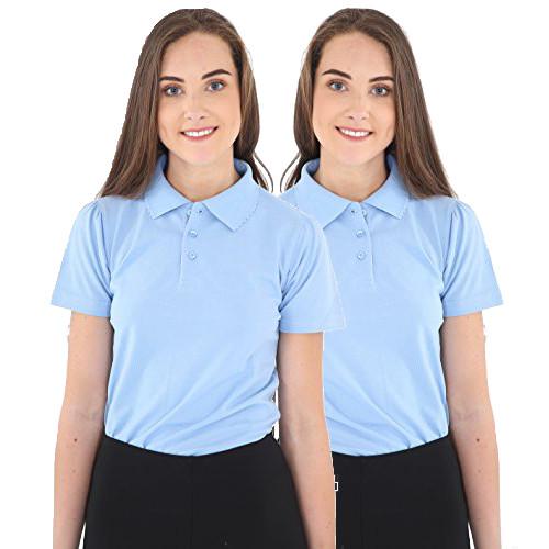 GIRLS HALF SLEEVES POLO T SHIRTS